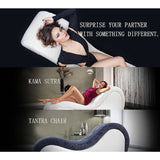 Kama Sutra Chaise Love Lounge Leather Black