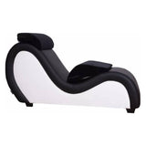 Kama Sutra Chaise Love Lounge Red w Black Pillows