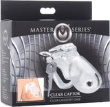 Clear Captor Chastity Cage - Large