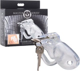 Clear Captor Chastity Cage - Large